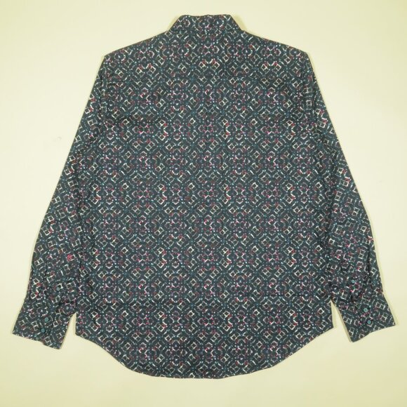 Robert Graham Barona Classic Fit Shirt Mens M Black Multicolor Printed - Picture 3 of 5